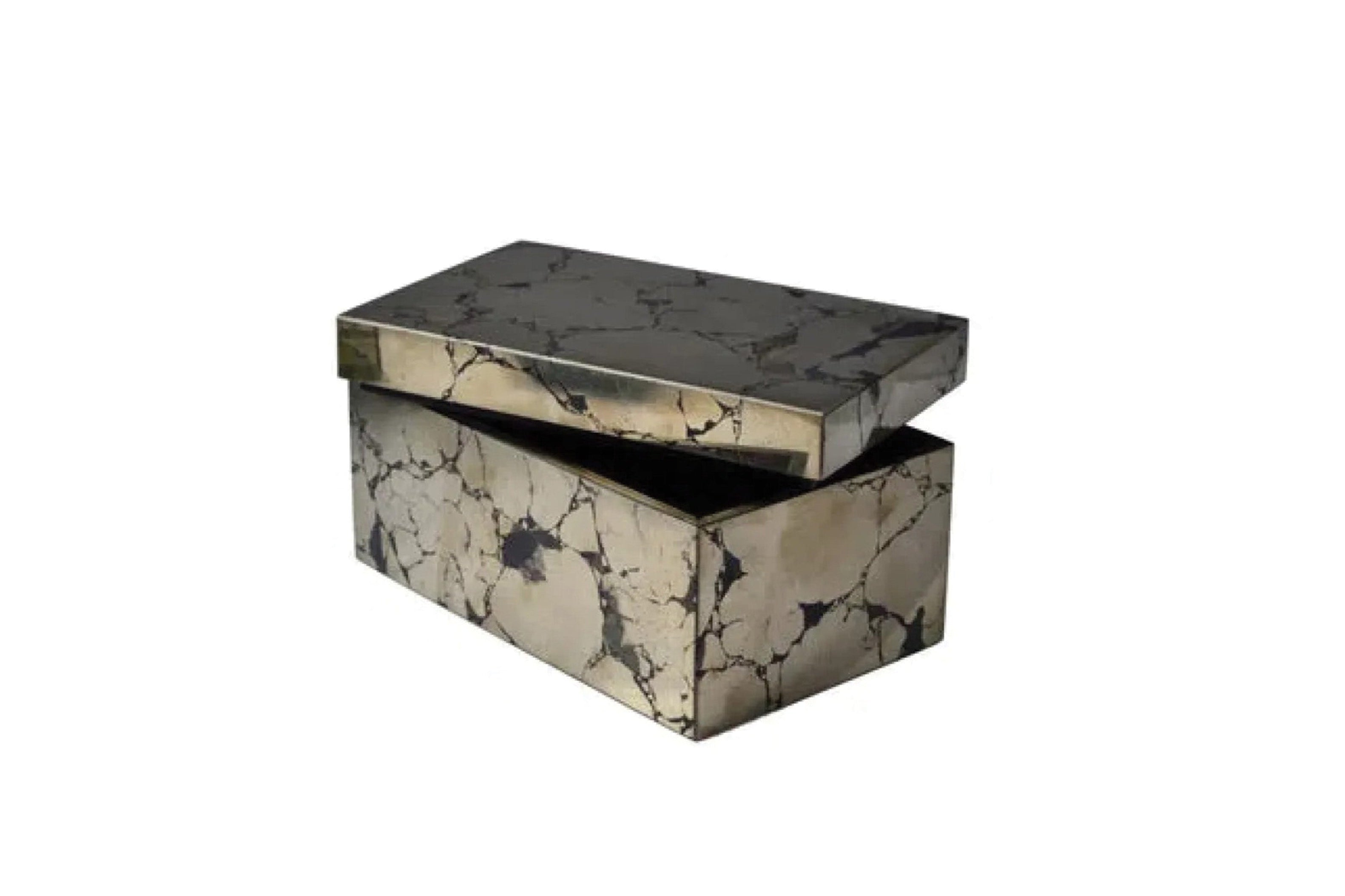 Gold Pyrite Large Jewelry/Accessory Box