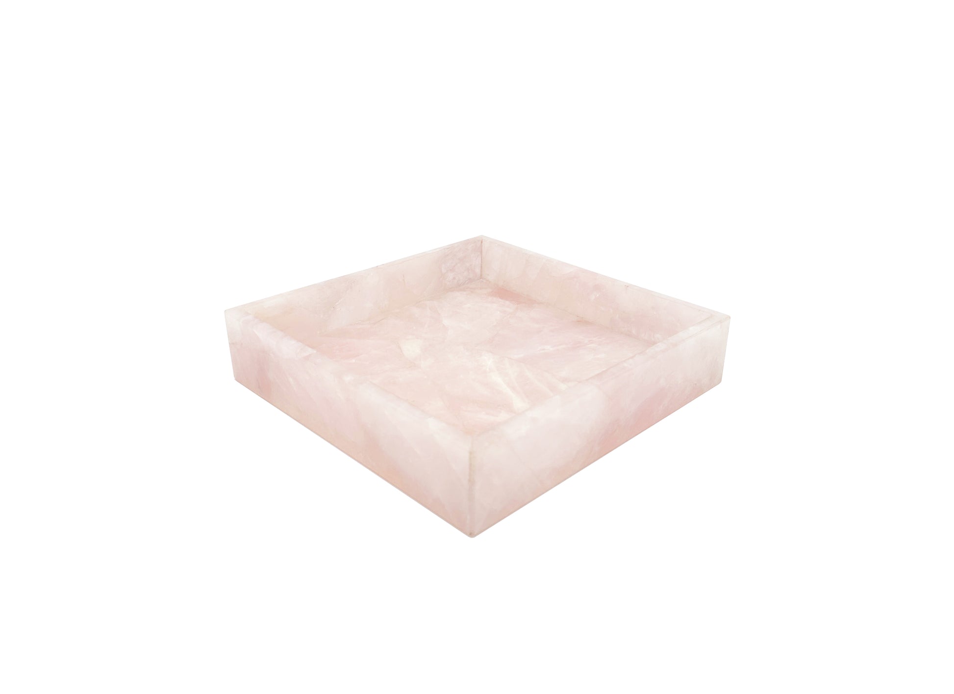 Rose Quartz Square Tray
