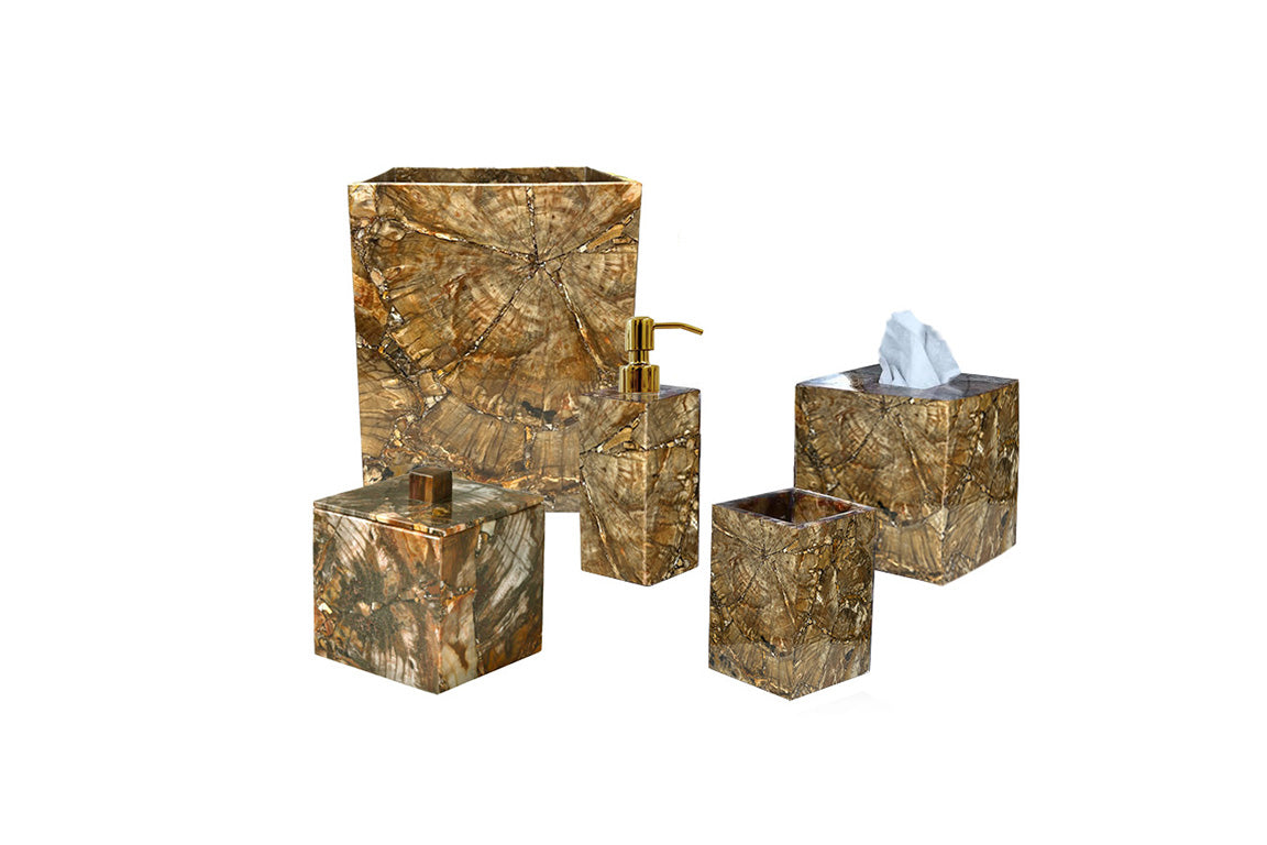 Brown Petrified Wood Collection