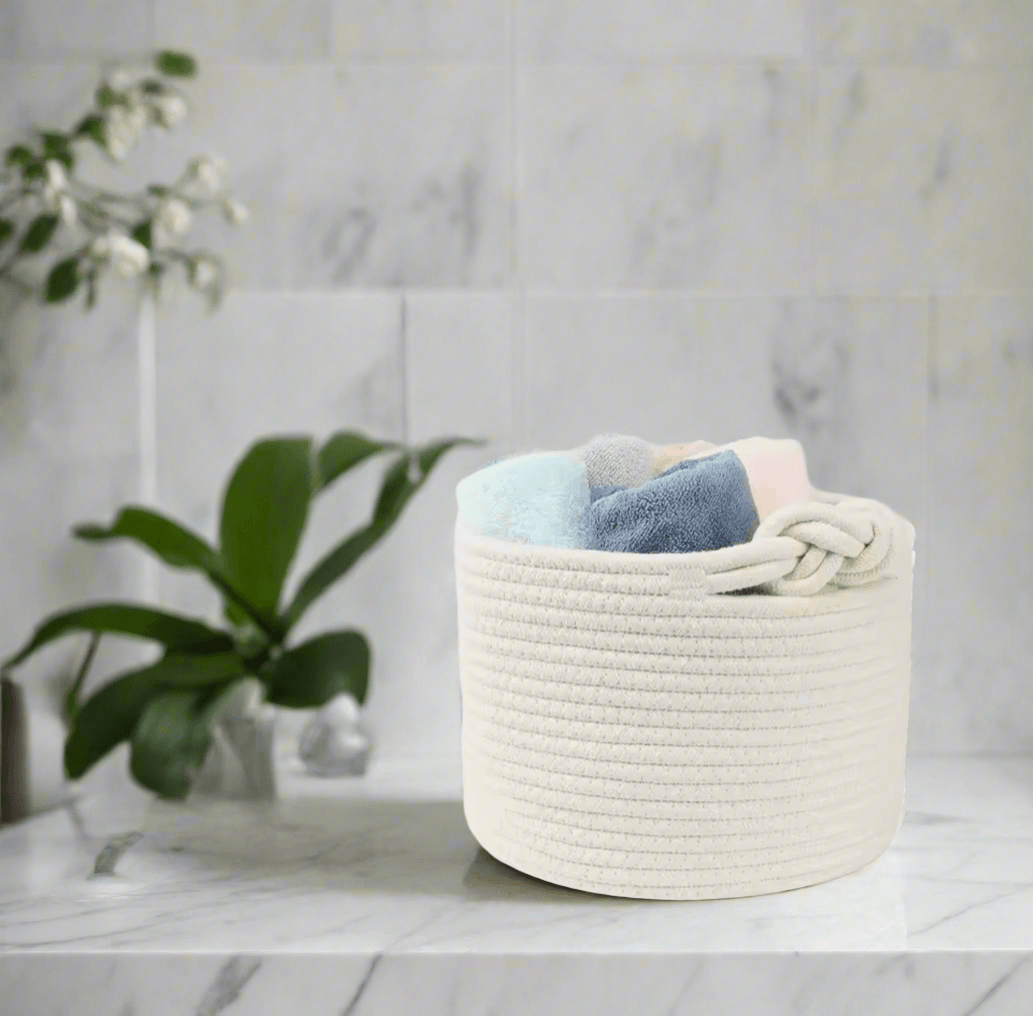 Essential Woven Storage Basket - ETEREO New York