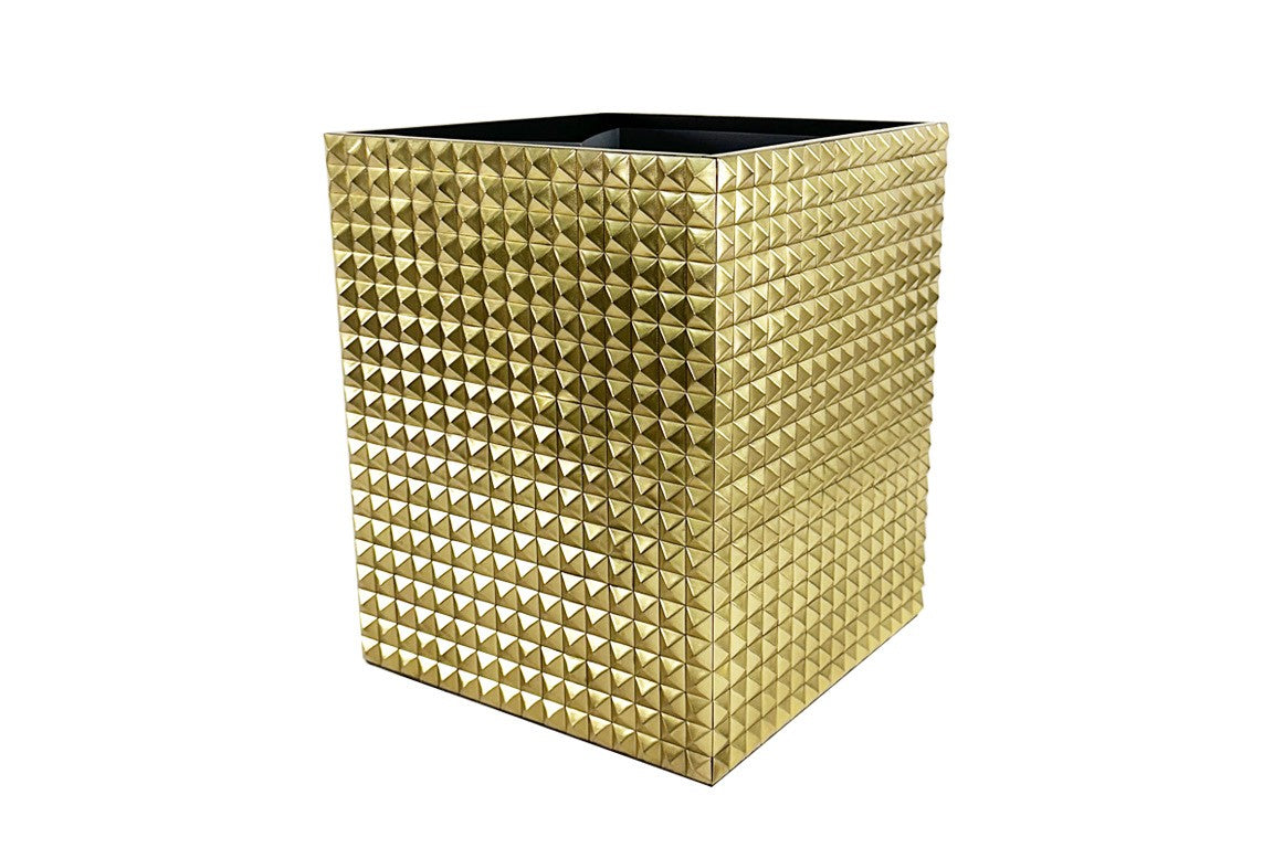 Gold Glam Waste bin