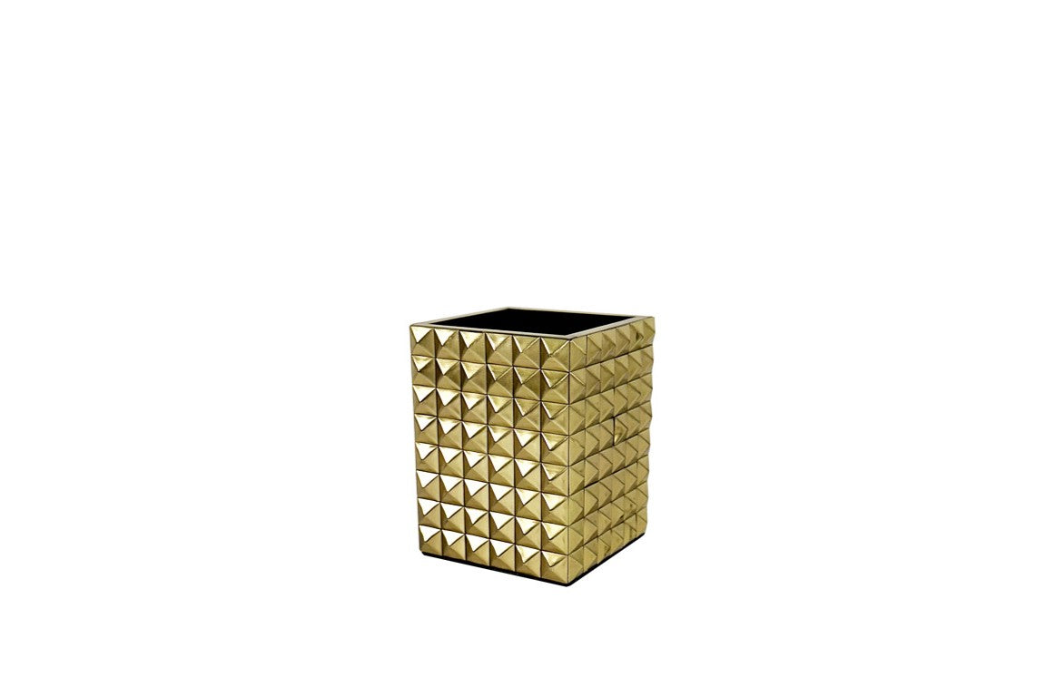 Gold Glam Brush Holder
