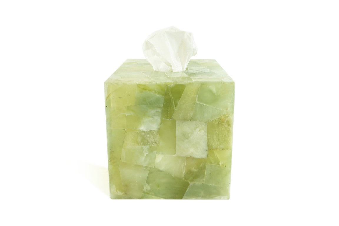 Jasmine Jade Tissue Box Cover