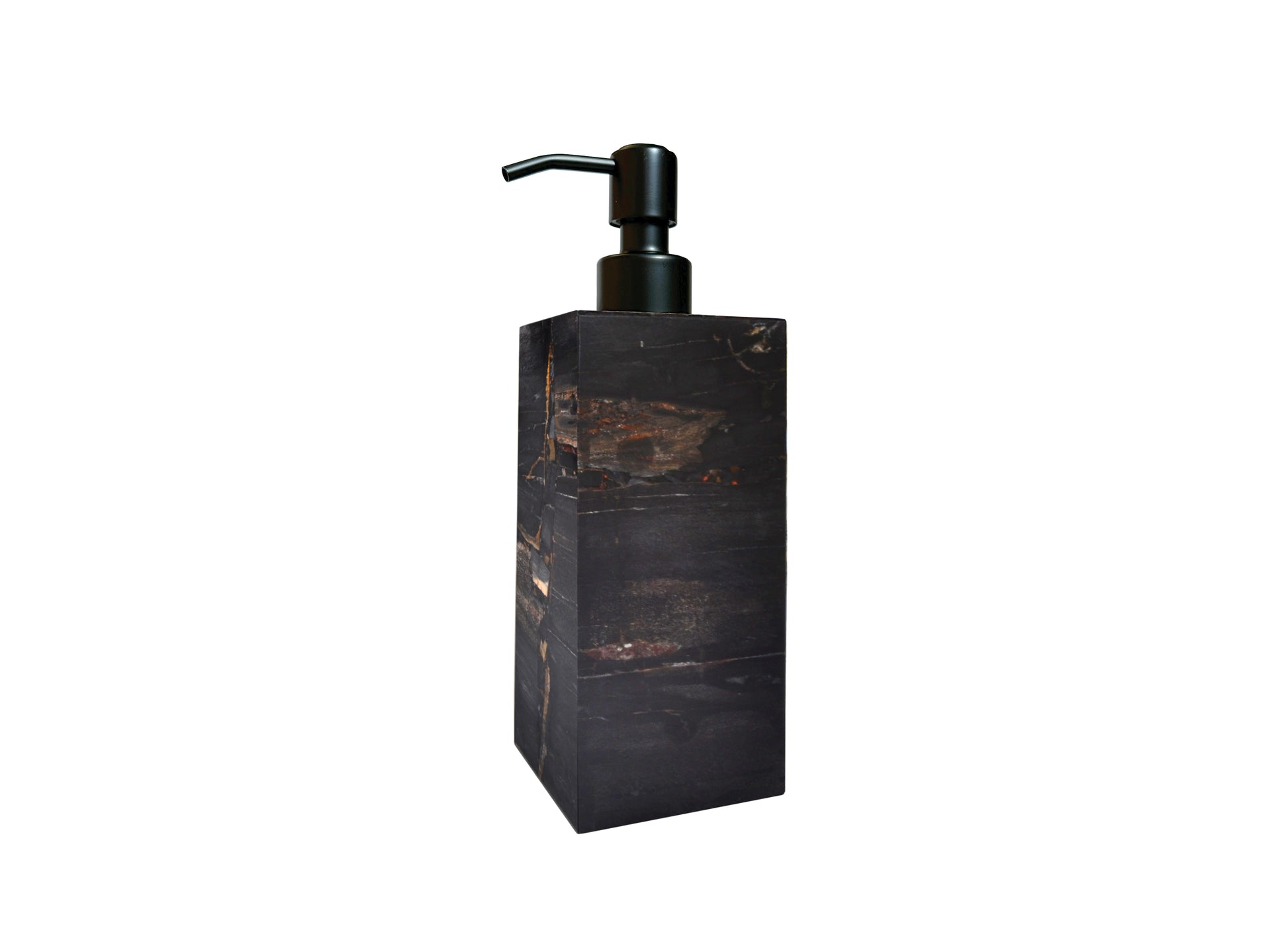 Noir Petrified Wood Lotion Dispenser