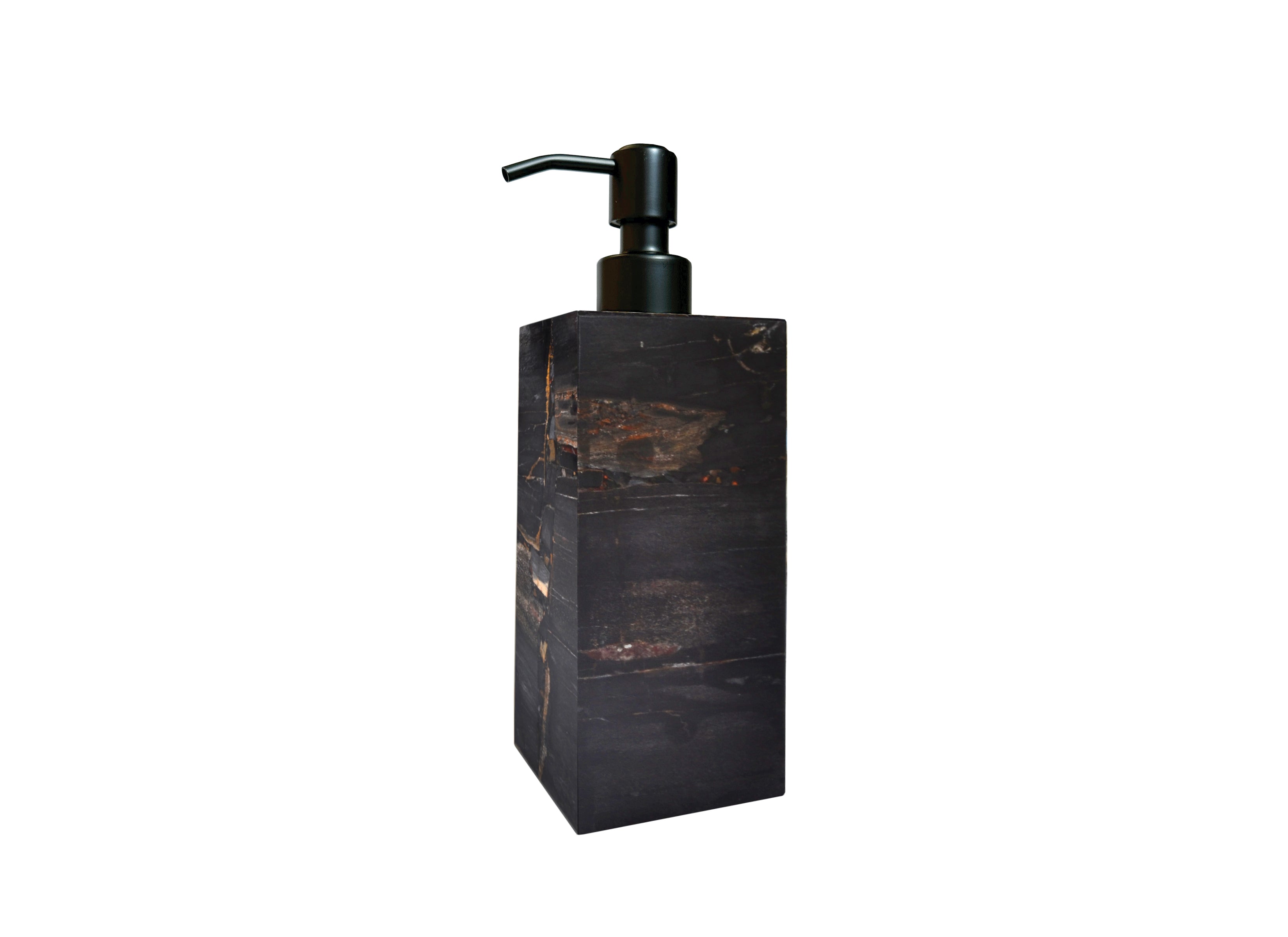 Noir Petrified Wood Lotion Dispenser