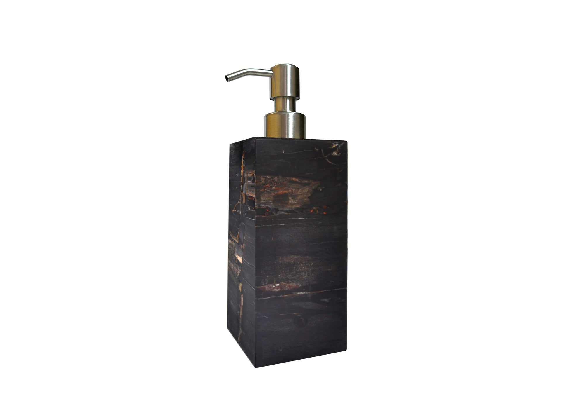 Noir Petrified Wood Lotion Dispenser