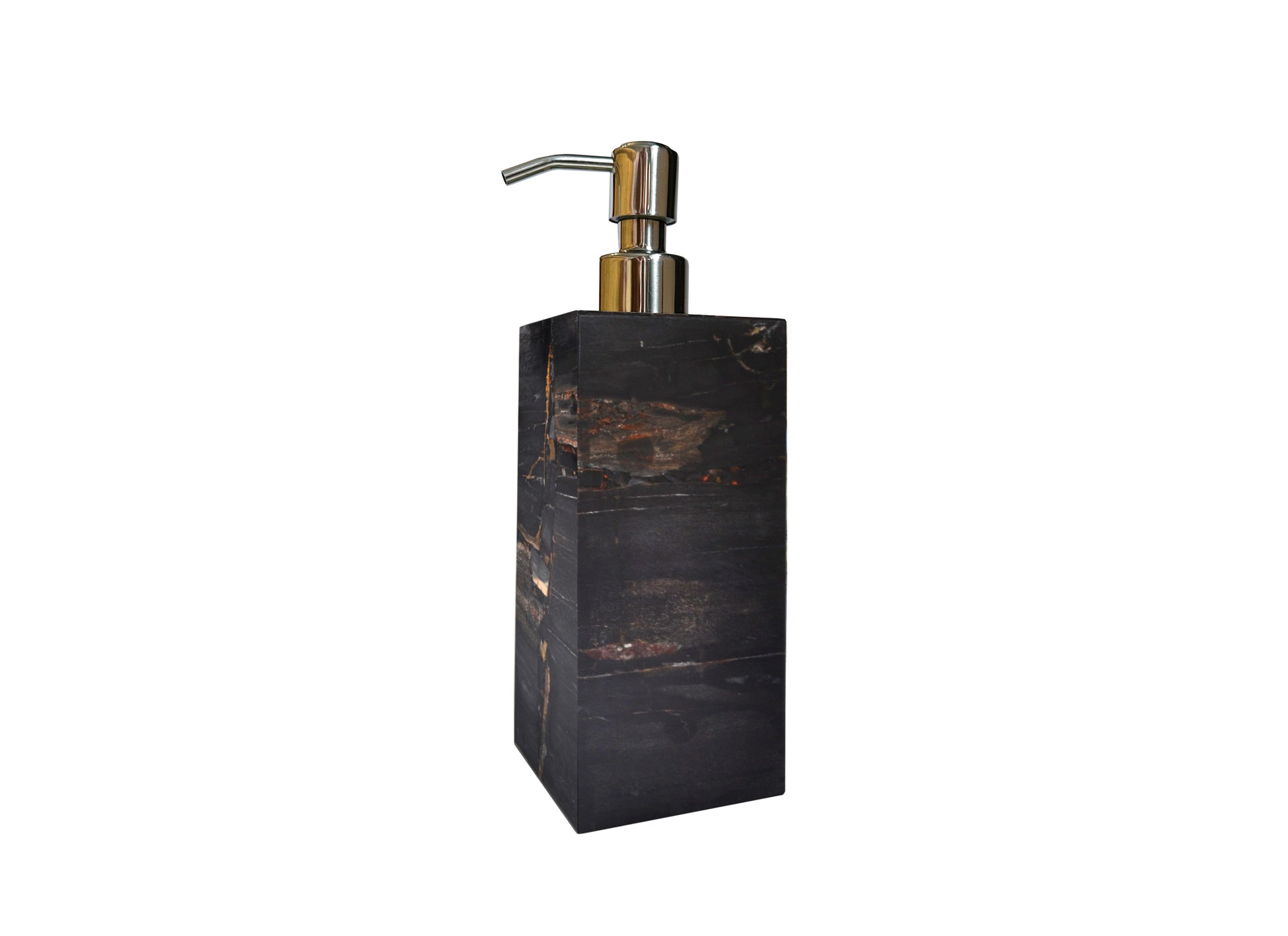 Noir Petrified Wood Lotion Dispenser
