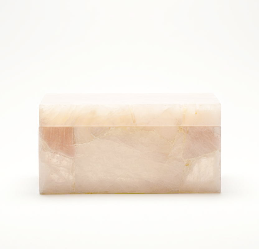 Rose Quartz Large Jewelry/Accessories Box