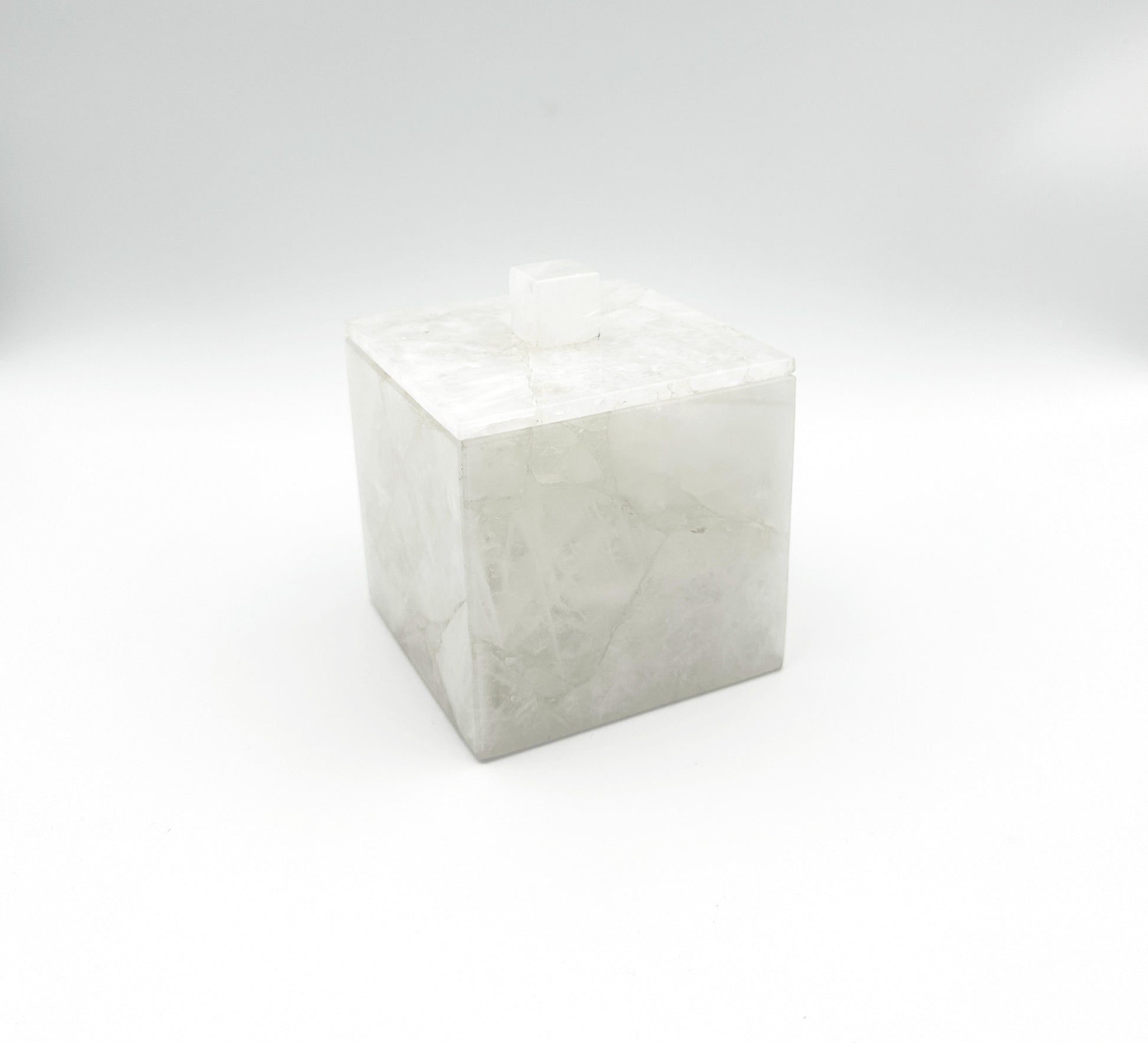 Snow Quartz Square Container