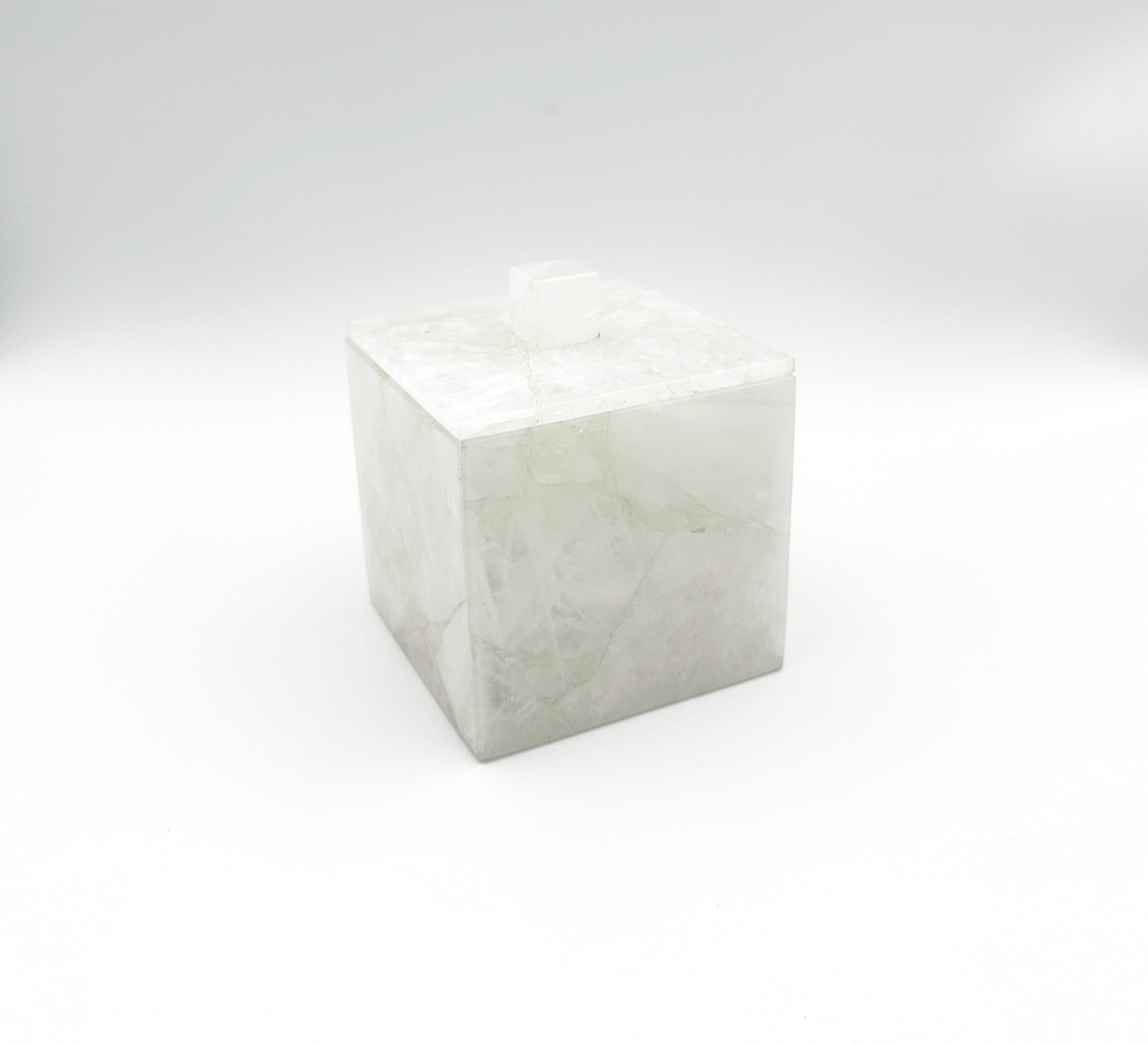Snow Quartz Square Container