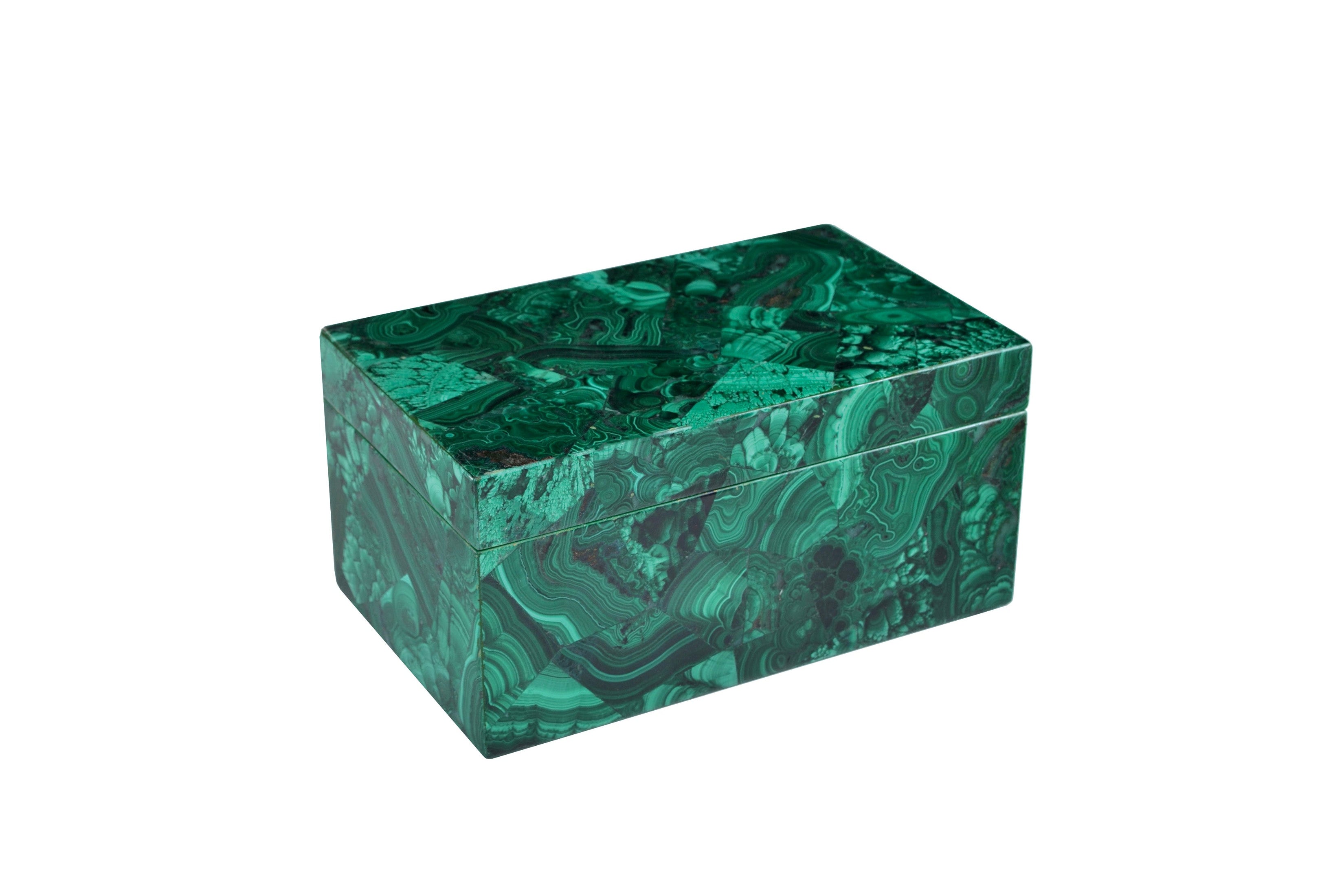 Malachite Large Jewelry/Accessory Box