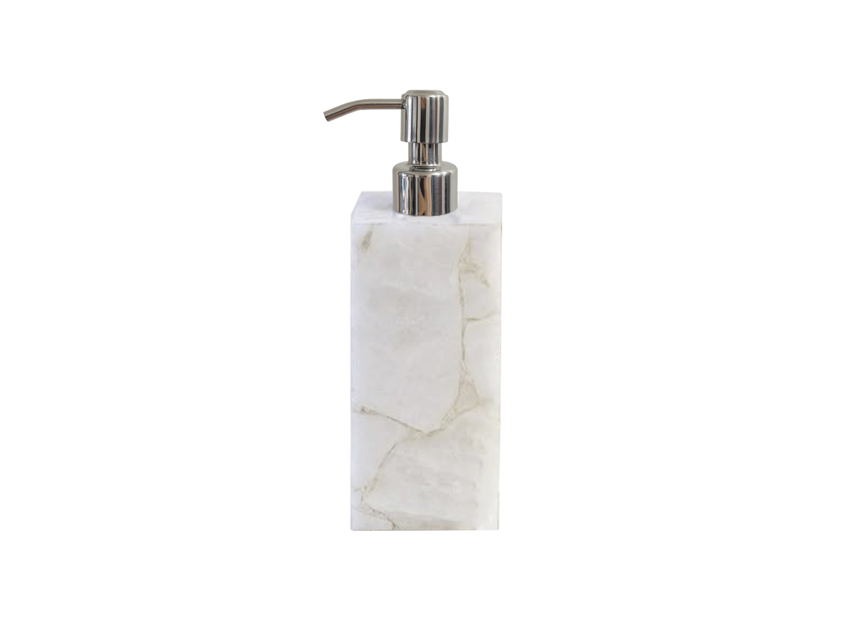 Cream Quartz Lotion Dispenser