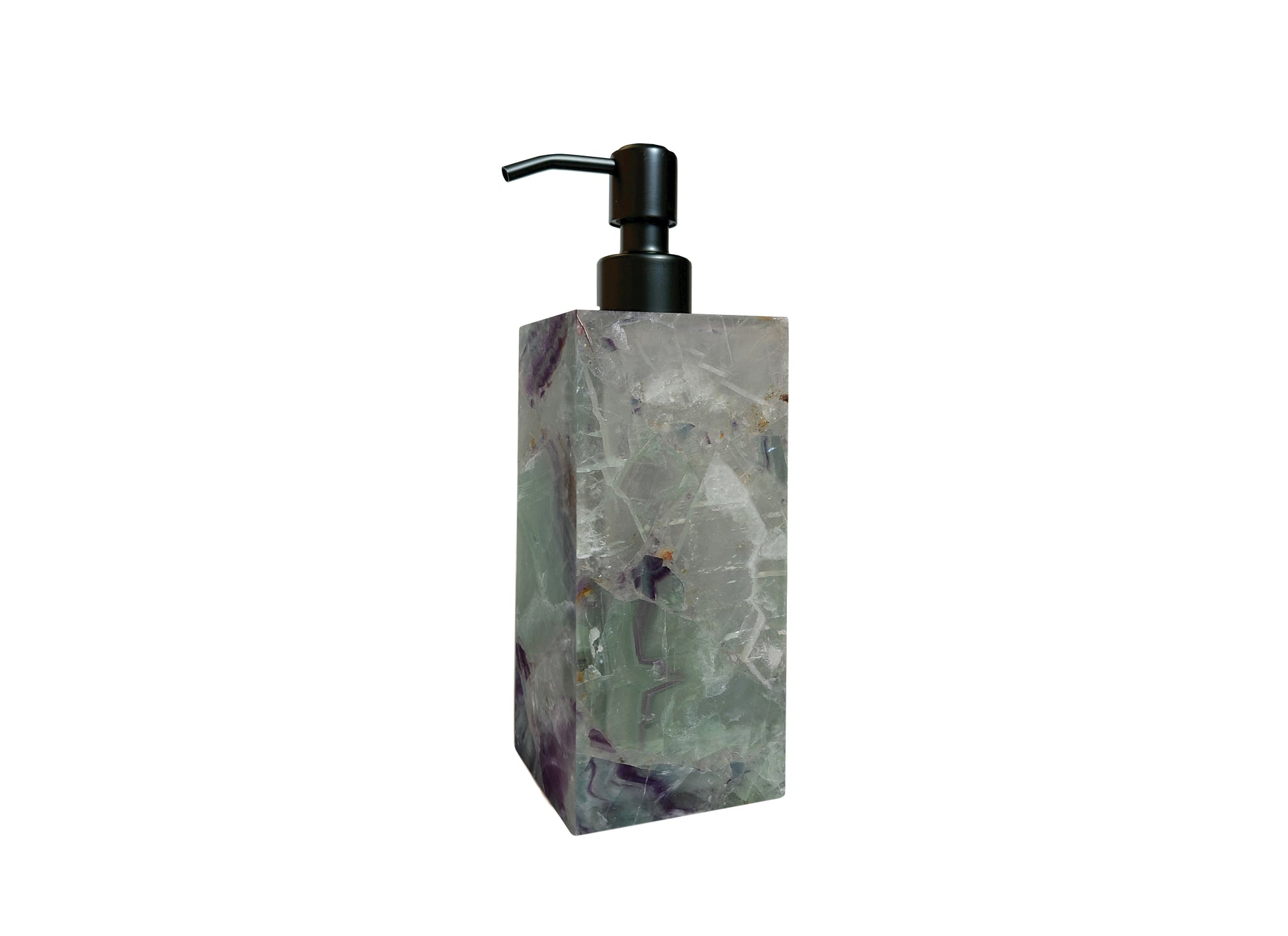 Green Fluorite Lotion and Soap Dispenser