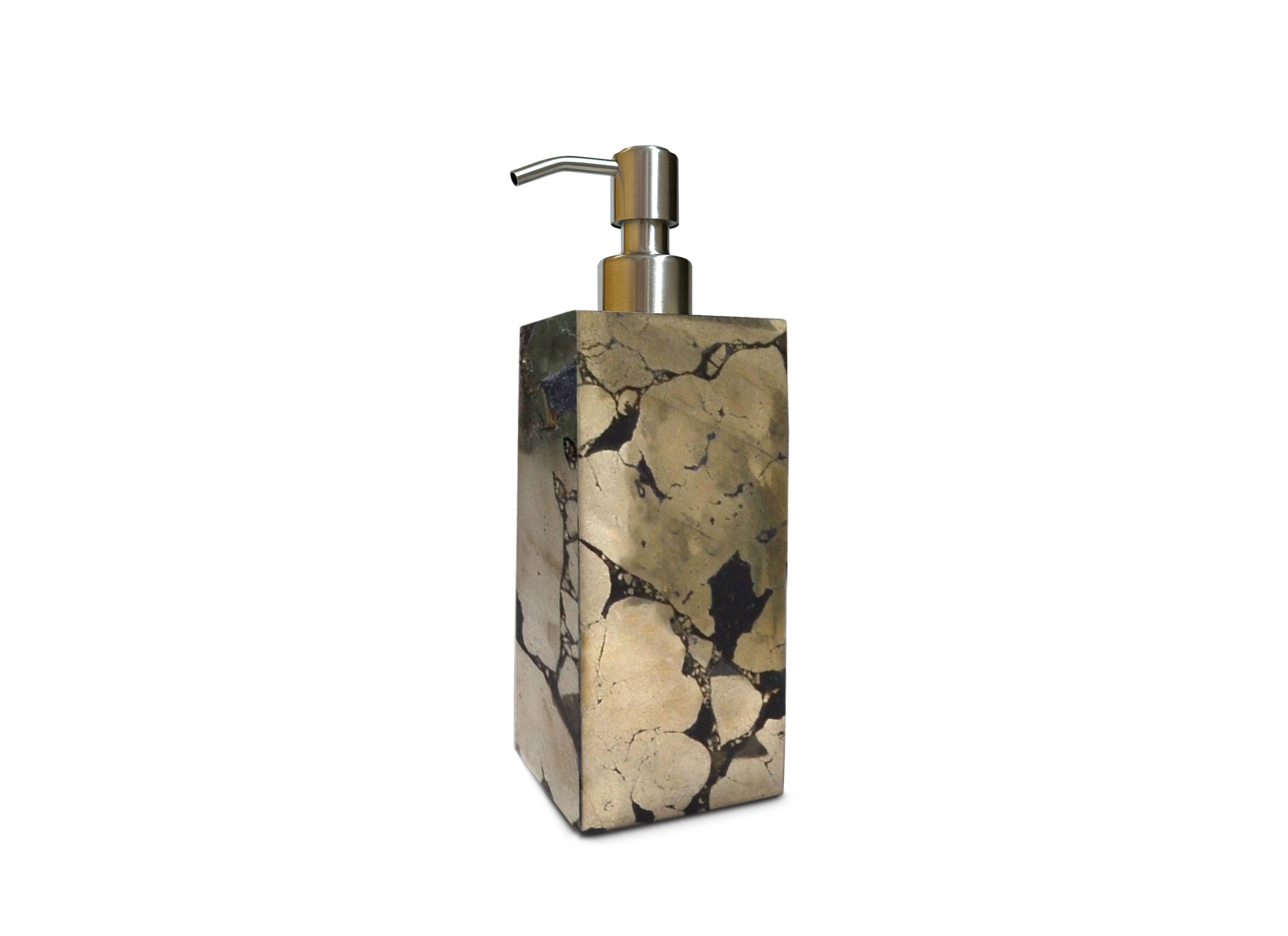 Gold Pyrite Lotion Dispenser