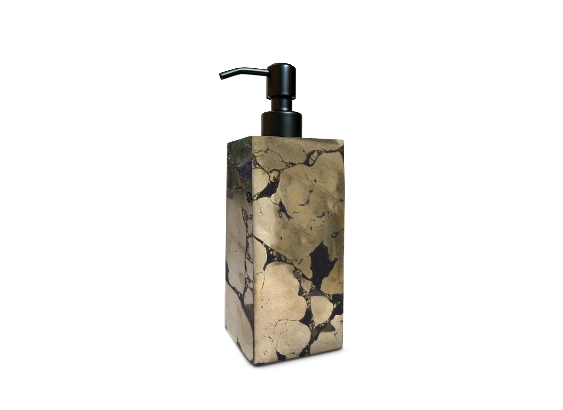 Gold Pyrite Lotion Dispenser