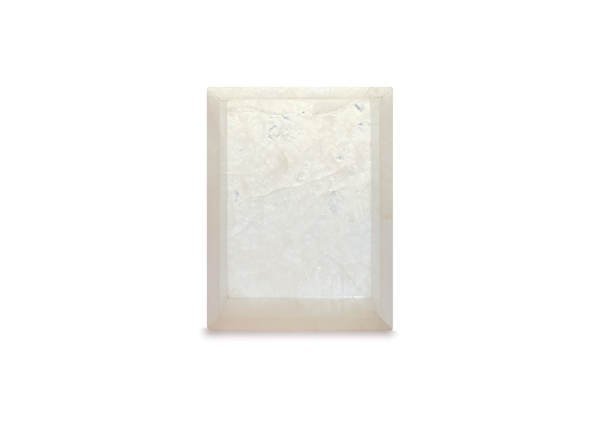 Snow White Quartz Soap Dish