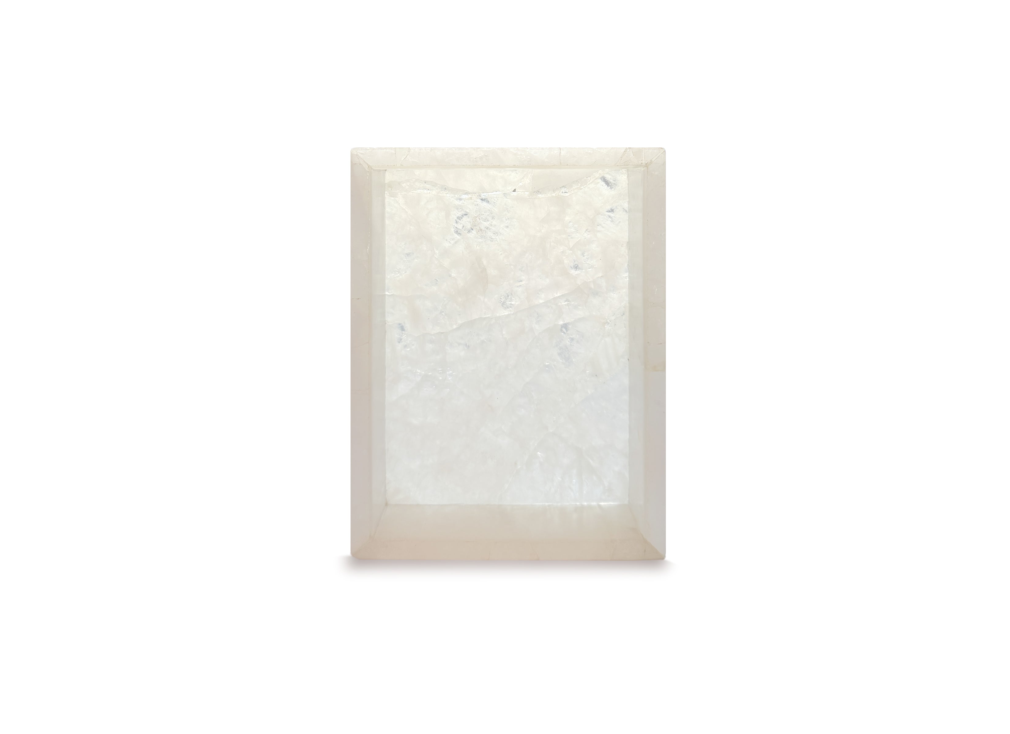 Snow White Quartz Soap Dish