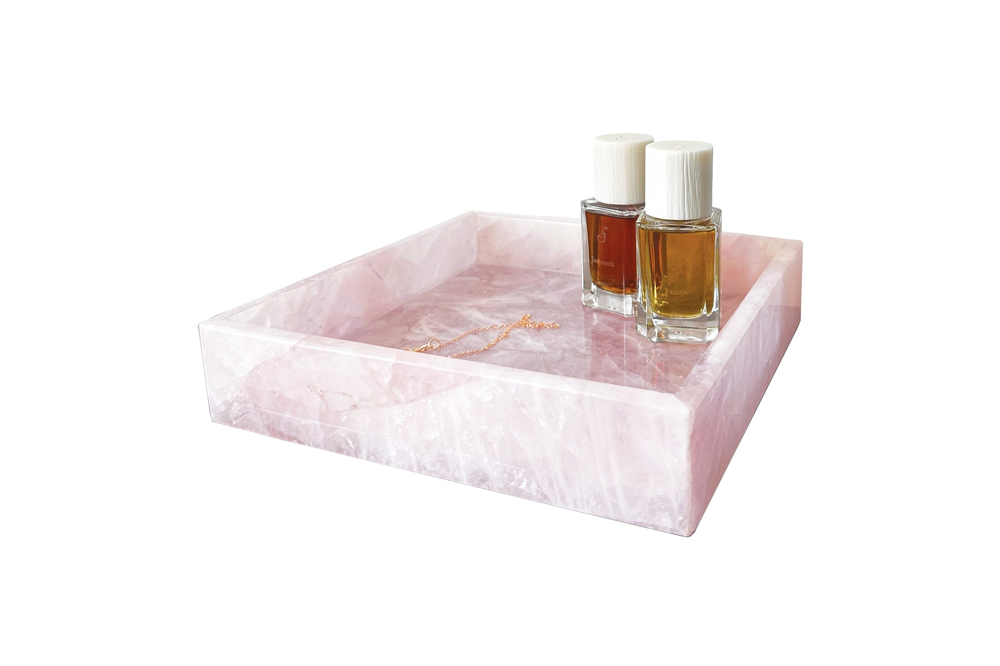 Rose Quartz Square Tray