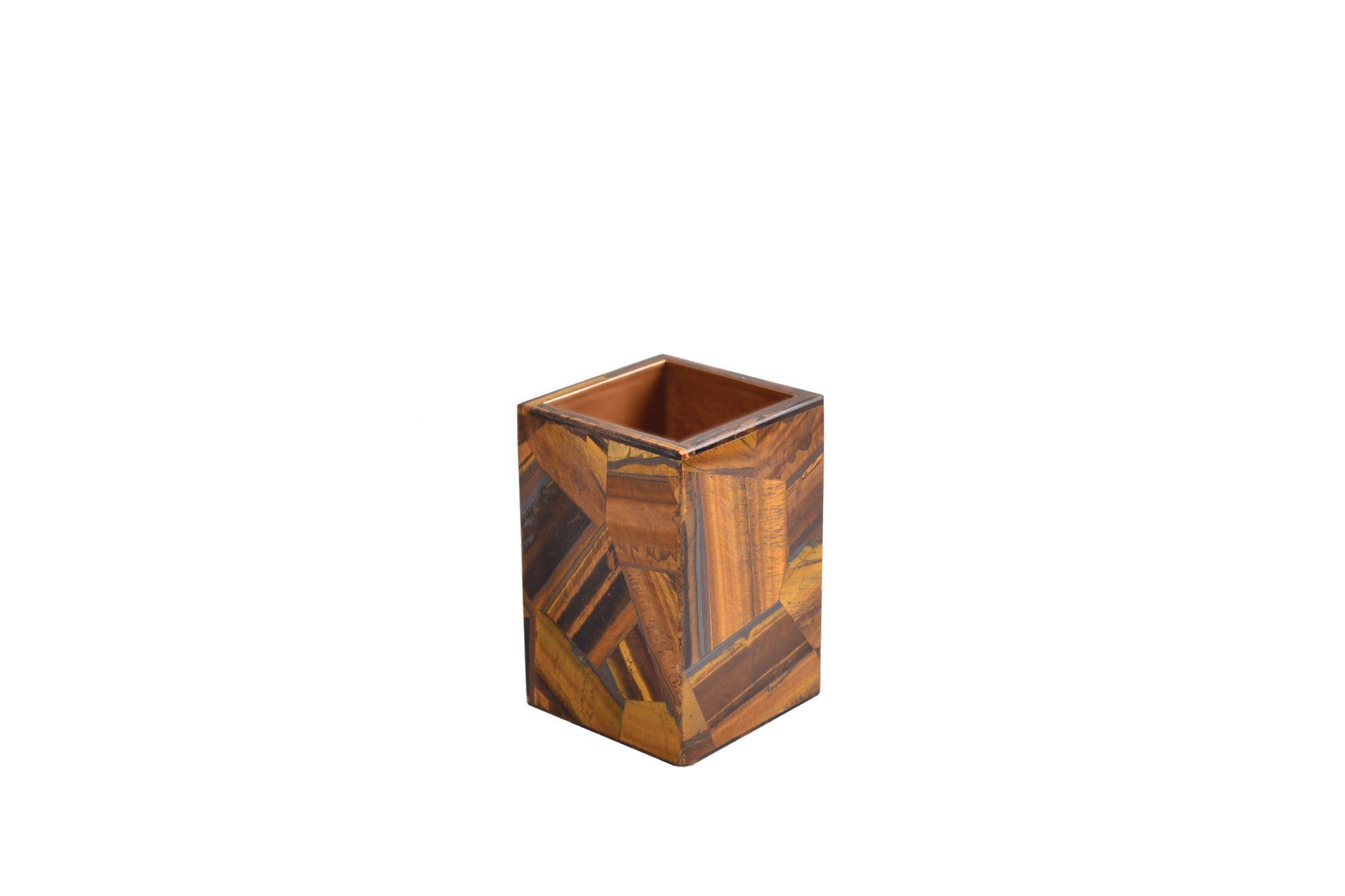 Tiger Eye Brush Holder