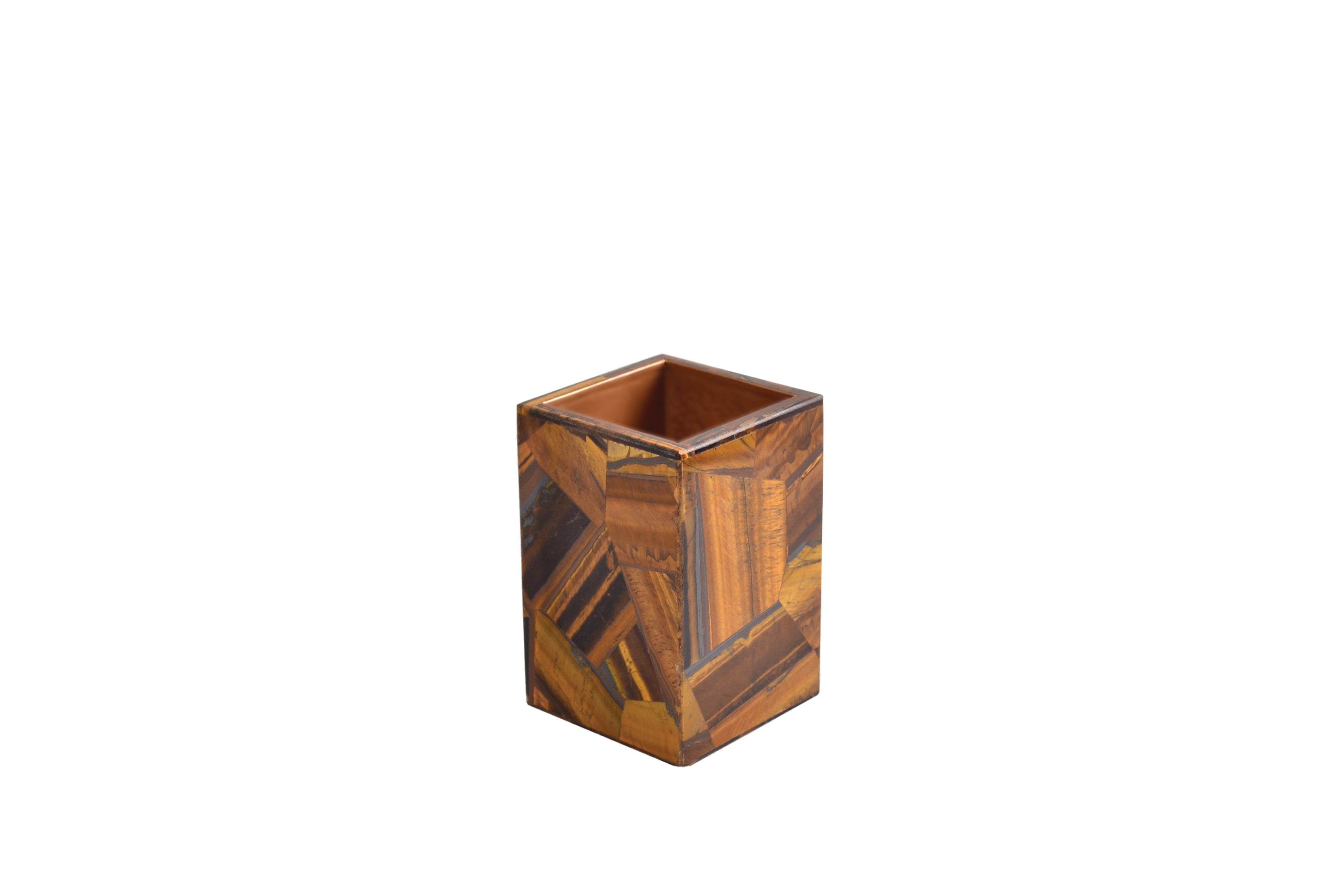 Tiger Eye Brush Holder