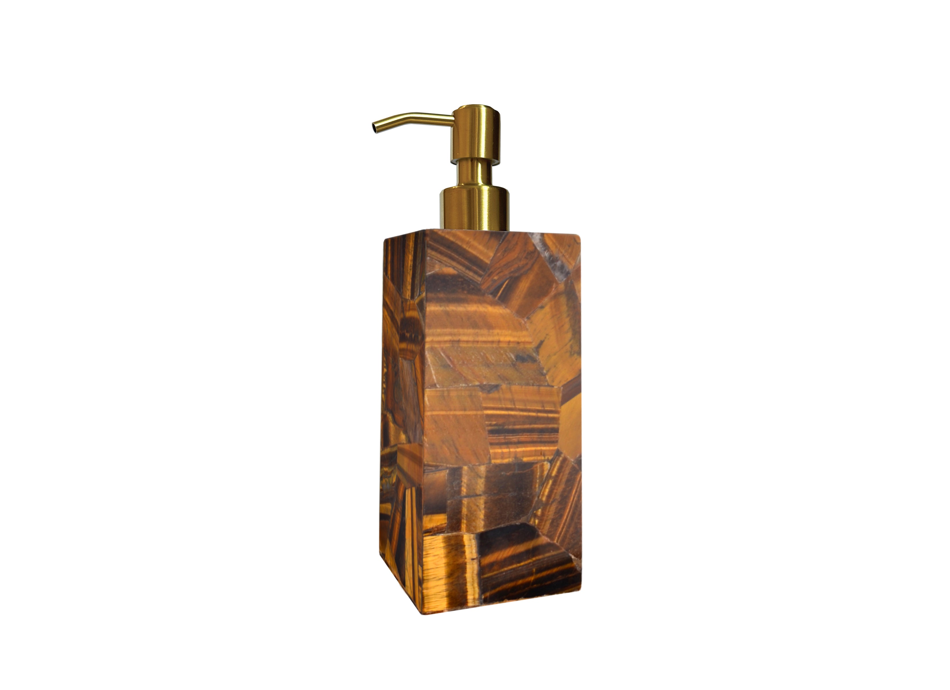 Tiger Eye Lotion or Soap Dispenser